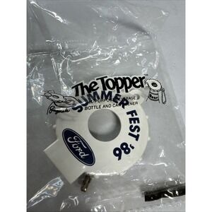 Vintage Ford Summer Fest 1986 Bottle Opener Keychain Key Chain. New In Package